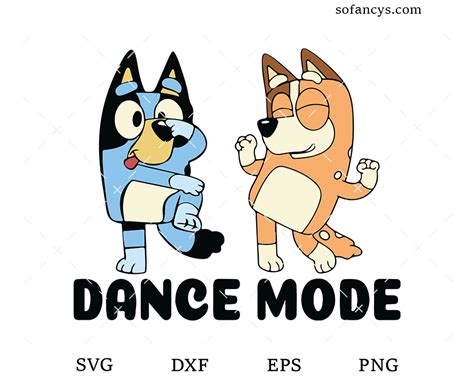 Bluey Dance Mode SVG Bluey Dance Mode SVG: Unleashing The Inner Dancer In Every Child