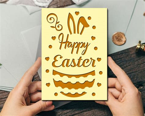 Easter Card SVG Easter Card SVG: The Perfect Way To Celebrate The Holiday