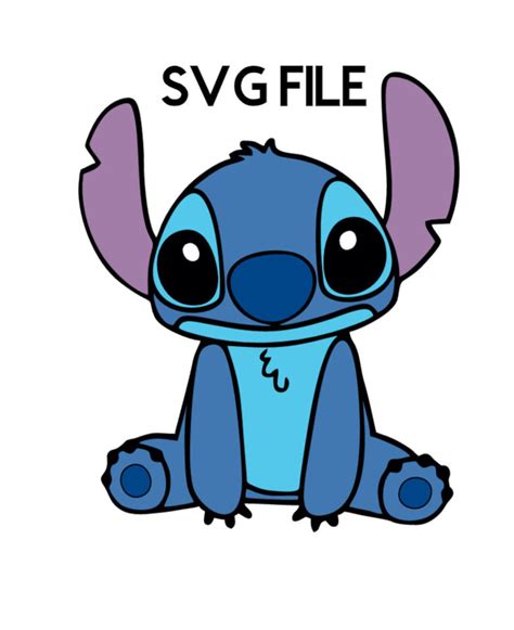 Disney Stitch Svg File Stitch SVG: Embroidering The Cuteness Of Disney's Beloved Experiment