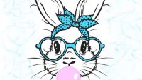 Bubblegum Bunny SVG Bubblegum Bunny SVG: A Delightful Design For Your Creative Endeavors