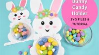 Bunny Candy Holder SVG Bunny Candy Holder SVG: An Easter Delight