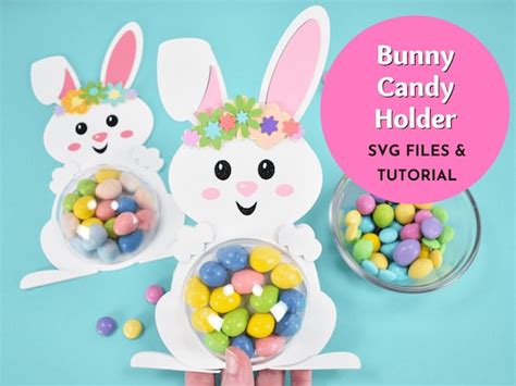 Bunny Candy Holder SVG Bunny Candy Holder SVG: An Easter Delight