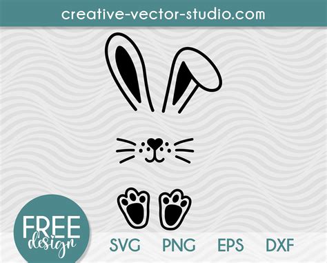 Bunny Ear SVG Free Bunny Ear SVG Free: The Ultimate Guide To Create Adorable Designs