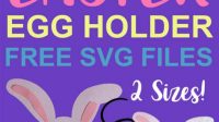 Bunny Egg Holder SVG Bunny Egg Holder SVG: A Delightful Way To Display Easter Eggs