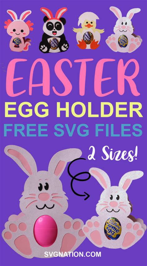 Bunny Egg Holder SVG Bunny Egg Holder SVG: A Delightful Way To Display Easter Eggs