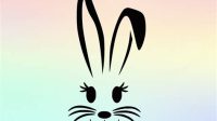 Bunny Face SVG Bunny Face SVG: An Adorable Design For Easter