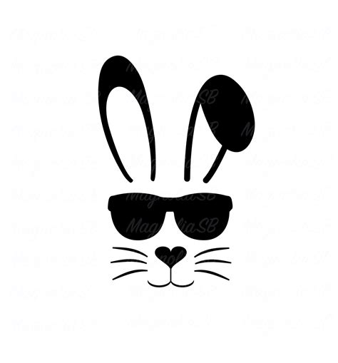 Bunny Face With Glasses SVG Bunny Face With Glasses SVG: A Comprehensive Guide To Enhance Your Designs