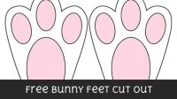 Bunny Feet Cut Out Bunny Feet Cut Out: A Step-by-Step Guide To Creating Adorable Easter Decorations