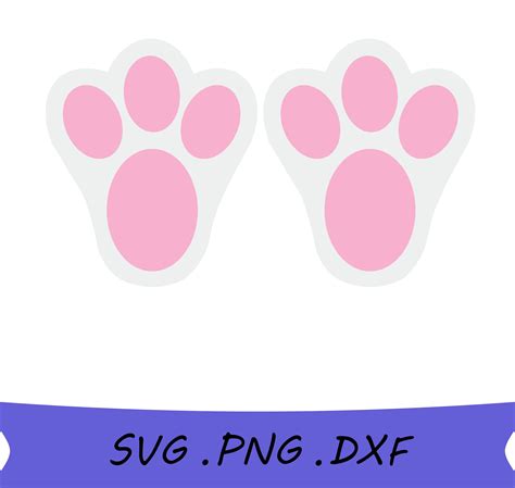 Bunny Feet SVG Bunny Feet SVG: A Hoppy Guide To Cutting And Crafting