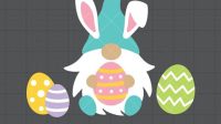 Bunny Gnome SVG Bunny Gnome SVG: A Delightful Addition To Your Easter And Spring Crafts