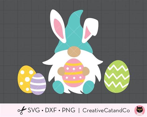 Bunny Gnome SVG Bunny Gnome SVG: A Delightful Addition To Your Easter And Spring Crafts