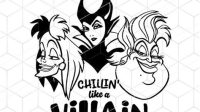 Disney Villain Svg Files Disney Villain SVG Files: Unleash Your Dark Side With Enchanting Designs