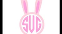 Bunny Monogram SVG Free Bunny Monogram SVG Free: A Comprehensive Guide To Personalizing Your Easter Crafts