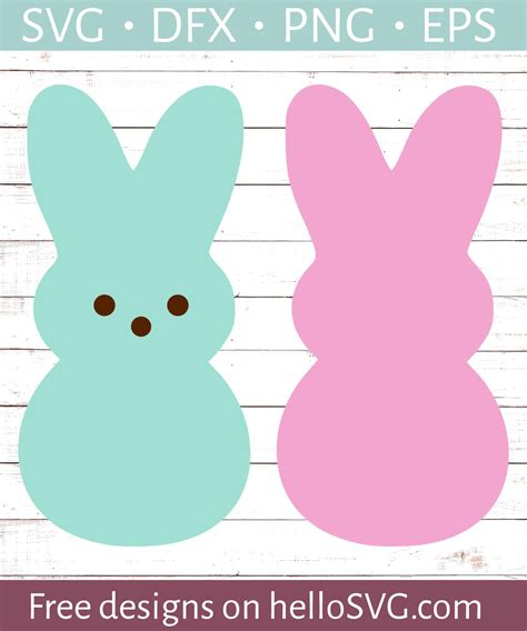 Bunny Peeps SVG Bunny Peeps SVG: A Comprehensive Guide To The Cutest Easter Craft