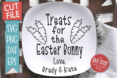 Bunny Plate SVG Elevate Your Easter Festivities With Enchanting Bunny Plate SVGs