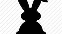 Bunny Silhouette SVG Bunny Silhouette SVG: A Hoppy Way To Elevate Your Creative Projects