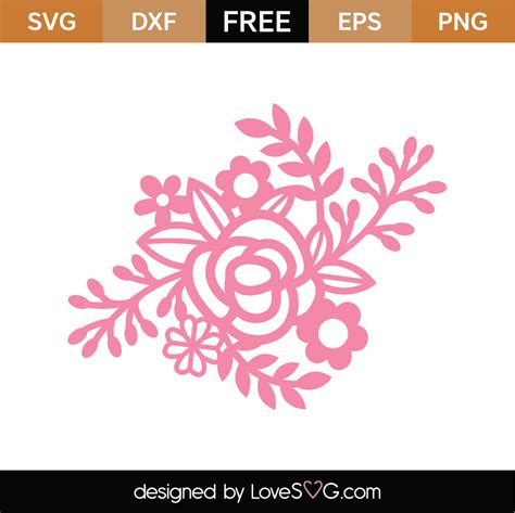 Free Flower SVG Files Free Flower SVG Files: A Comprehensive Guide To Elevate Your Creative Projects