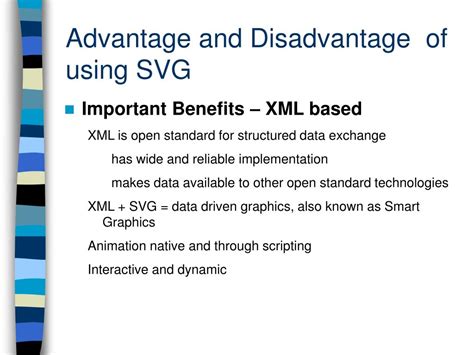 SVG Advantages And Disadvantages SVGs: Advantages And Disadvantages