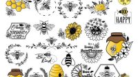 Bee On Flower SVG Conclusion: Capturing The Essence Of Nature With Bee On Flower SVGs