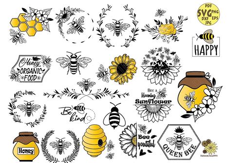 Bee On Flower SVG Conclusion: Capturing The Essence Of Nature With Bee On Flower SVGs