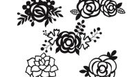 Flower Top SVG Flower Top SVG: Elevate Your Designs With Intricate Floral Embellishments