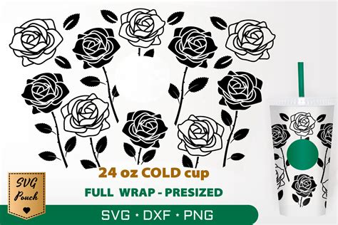 Flower SVG For Cups Flower SVG For Cups: Elevate Your Drinkware With Floral Charm