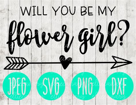 Will You Be My Flower Girl SVG Conclusion: Capture The Sweetness Of Your Special Day With Will You Be My Flower Girl SVG