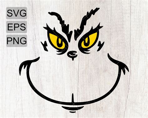 Grinch Face SVG Grinch Face SVG: Unveil The Grinchy Charm For Your Creative Pursuits