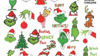 Grinch SVG Free Grinch SVG Free: Your Ultimate Guide To Grinch-Themed Designs