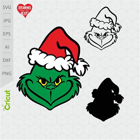 Grinch SVG Files For Cricut Grinch SVG Files For Cricut: Unleash Your Inner Grinch For Festive Creations