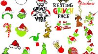 Christmas Grinch SVG The Grinch SVG: A Festive And Mischievous Addition To Your Holiday Crafts