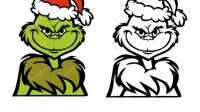 Cricut Grinch Face SVG Free Cricut Grinch Face SVG Free: Unleash Your Festive Creativity