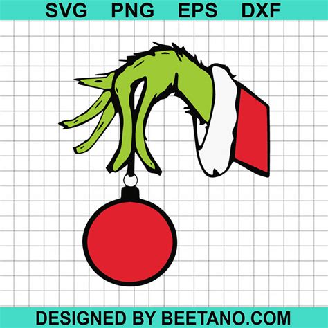 Cricut Grinch Ornament SVG The Cricut Grinch Ornament SVG: Your Perfect Holiday Companion