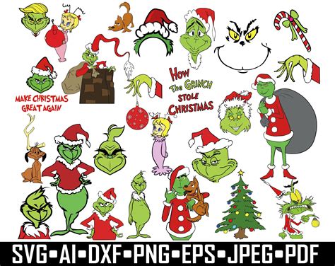 Etsy Grinch SVG Etsy Grinch SVG: A Guide To The Festive And Mischievous