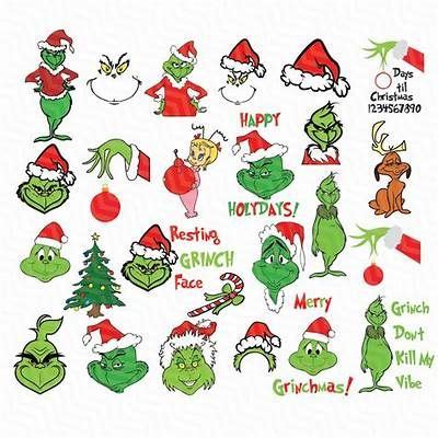 Free Grinch Images For Cricut Free Grinch Images For Cricut: Unleash Your Holiday Creativity