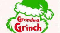 Grandma Grinch SVG Grandma Grinch SVG: Unleash Your Inner Mean Greenie