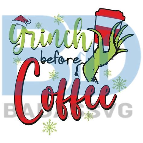 Grinch Coffee SVG Free Grinch Coffee SVG Free: The Perfect Way To Get Into The Holiday Spirit