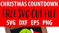 Grinch Countdown To Christmas Free SVG Grinch Countdown To Christmas Free SVG: Capture The Spirit Of The Season With A Festive Countdown