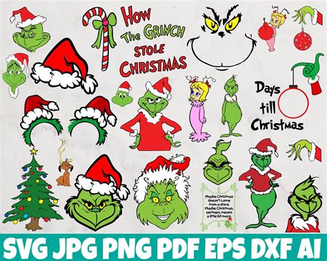 Grinch Design For Cricut Grinch Design For Cricut: A Guide To Creating Festive And Mischievous Projects