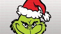 Grinch Face SVG For Cricut Grinch Face SVG For Cricut: Unleash Your Inner Christmas Grinch