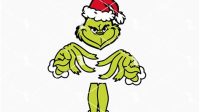 Grinch Feet SVG Grinch Feet SVG: Capture The Mischievous Spirit Of Christmas