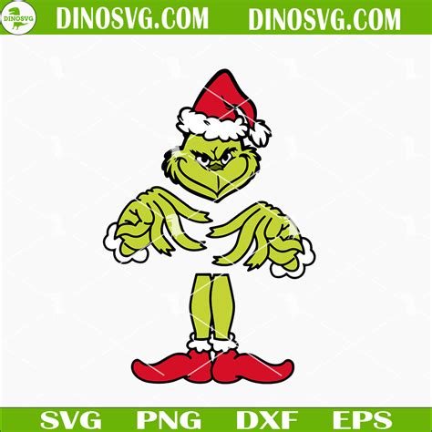 Grinch Feet SVG Grinch Feet SVG: Capture The Mischievous Spirit Of Christmas