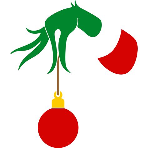 Grinch Hand Ornament SVG Free Grinch Hand Ornament SVG Free: Capture The Holiday Spirit With A Unique And Festive Decoration