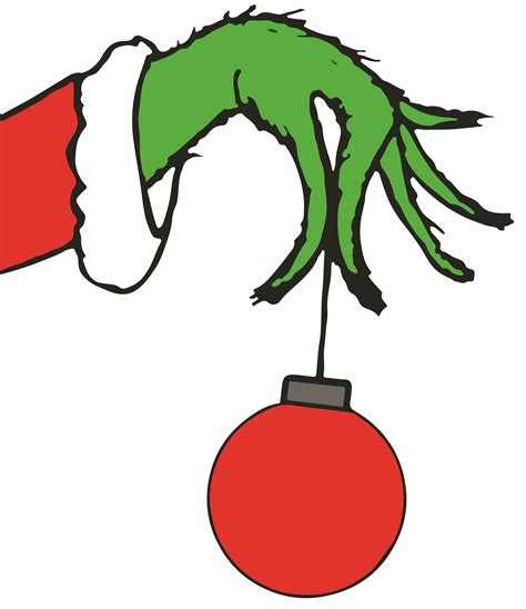 Grinch Hand With Ornament SVG Free Grinch Hand With Ornament SVG: Capture The Festive Spirit With A Whimsical Touch