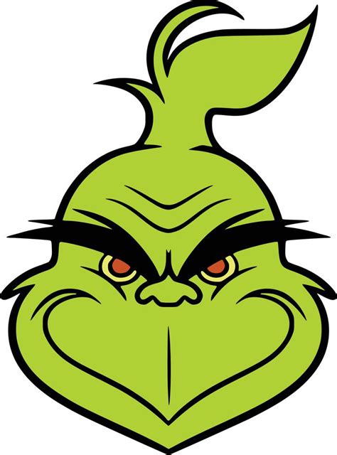 Grinch Head SVG Unlock The Grinch's Mischievous Charm With Grinch Head SVG