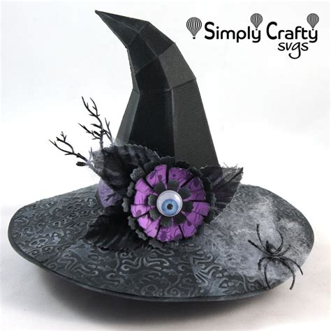 3d Witch Hat SVG 3D Witch Hat SVG: A Spooktacularly Versatile Design For Halloween And Beyond