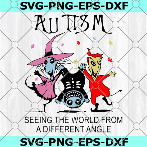 Autism Halloween SVG Autism Halloween SVG: Spooky Season Inclusivity