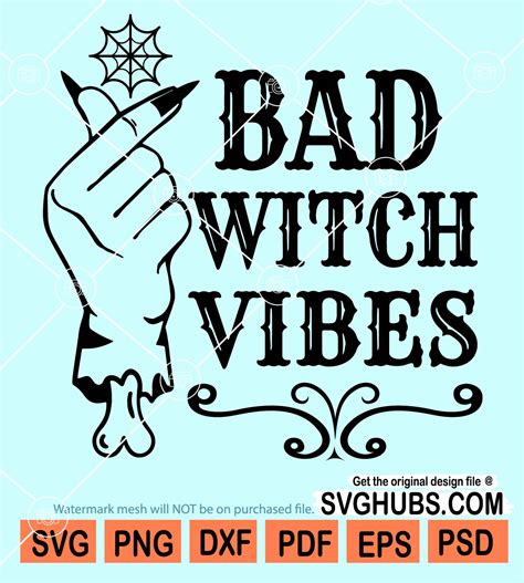 Bad Witch SVG The Enchanting World Of Bad Witch SVG: Unleashing The Power Of Darkness And Magic