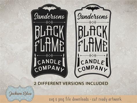 Black Flame Candle Co SVG Black Flame Candle Co SVG: The Ultimate Guide To Designing Your Own Spooky Candles