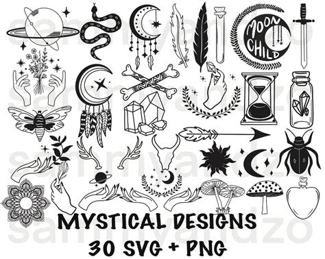 Boho Halloween SVG Embrace The Mystical Charm Of Boho Halloween SVGs: Unleashing Your Inner Witchy Chic